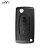 2Buttons 0536Model 433MHz Filp Key for 2006-2011 Peugeot 207