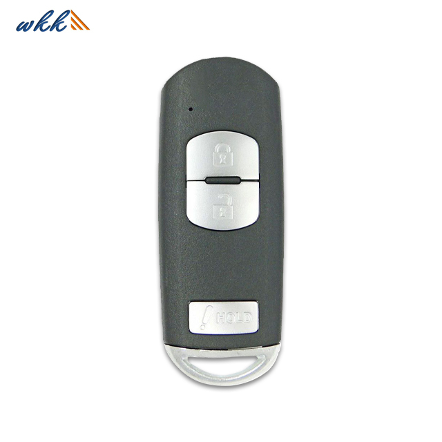 2+1Buttons WAZSKE13D01 SKE13D-01 Model Smart Remote Key for Mazda Axela