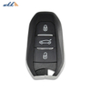 3Buttons YL00540180 46CHIP 433MHz Smart Key Fob for 2010-2016 Peugeot 508 