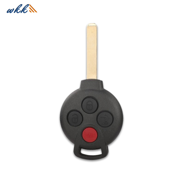 3+1Buttons KR55WK45144 315MHz Head Remote Key for 2008-2015 Smart Fortwo