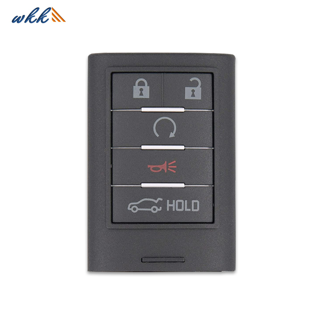 4+1Buttons 22856930 NBG009768T Smart Remote Car Key for Cadillac