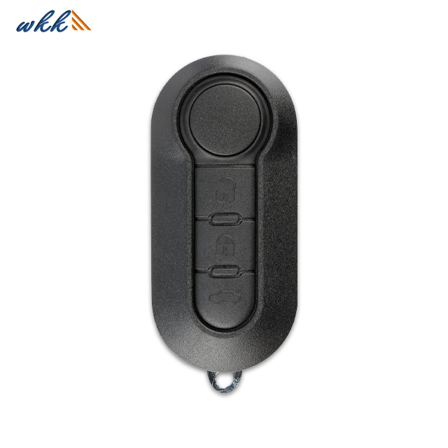 3Buttons LTQF12AM433TX 46Chip Remote Key for Fiat 500