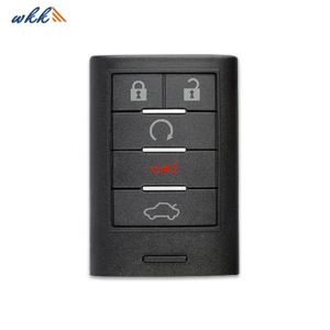 4+1Buttons M3N5WY7777A Smart Remote Key for Cadillac STS
