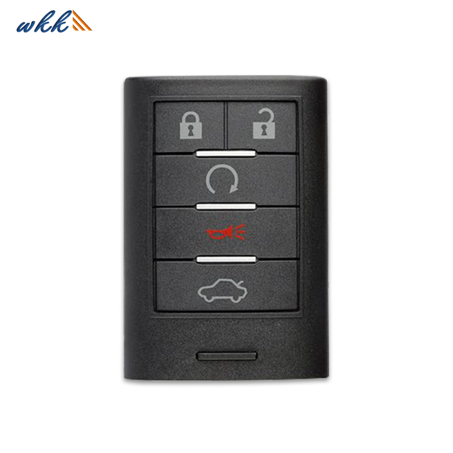 4+1Buttons M3N5WY7777A Smart Remote Key for Cadillac STS