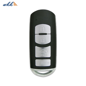 3+1Buttons WAZSKE13D01 49CHIP 315MHz Smart Key for Mazda 3 Sedan
