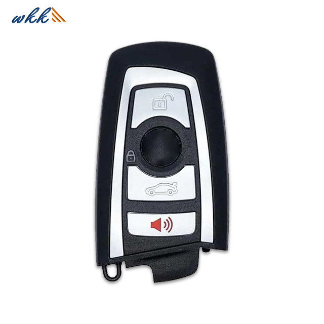 3+1Buttons YGOHUF5767 Sliver Remote Control Key for BMW 3/5/7Series