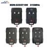 Smart Key Shell 2+1btn / 3+1btn / 4+1btn / 5+1btn M3N-32337100 for Chevrolet / GMC