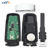3Buttons 3C0959752BA 434.4MHz Car Remote Key for 2006-2011 Volkswagen B6