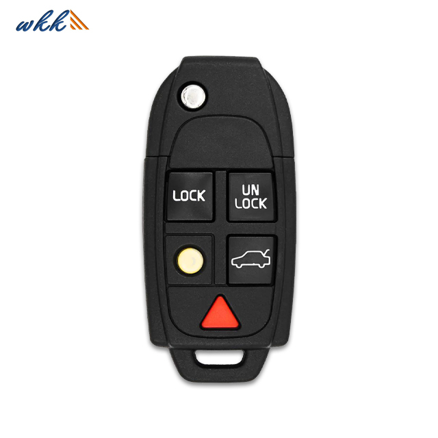 4+1Buttons LQNP2T-APU 315MHz Flip Remote Key for 2004-2015 Volvo XC90