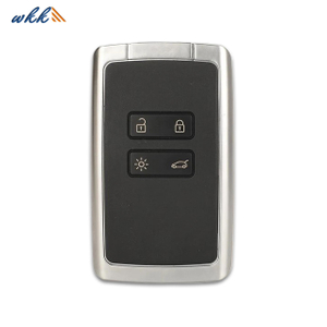 4Buttons KRSIK4CH-01 4A 433MHz White Car Remote Key for 2015+ Renault Kadjar