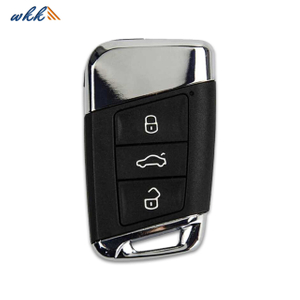 3Buttons 3V1800375S 433MHz Car Remote Key for 2015-2019 Skoda Superb