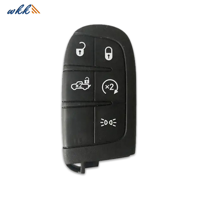 5Buttons M3N-40821302 4A Chip Smart Key for 2015-2021 Fiat Toro