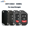 Flip Key Shell 2btn / 2+1btn / 3+1btn OHT1130261 for Jeep Wrangler