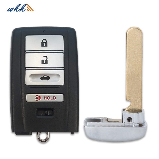 3+1Buttons KR5V1X 315MHz Smart Remote Car Key for 2016-2018 Acura ILX 