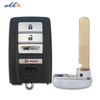 3+1Buttons KR5T21 433.92MHz Smart Remote Car Key for Acura RDX