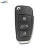 3Buttons 8P0837220D 433MHz Car Flip Key for 2006-2013 Audi S3/TT
