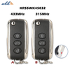 Flip Remote Key Shell 3btn KR55WK45032 For Bentley