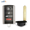 3+1Buttons KR5434760 313.85MHz Smart Control Car Key for 2013-2015 Acura RDX Tech